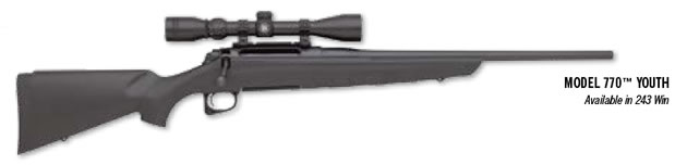 Remington Model 770 Youth Rifle with Scope